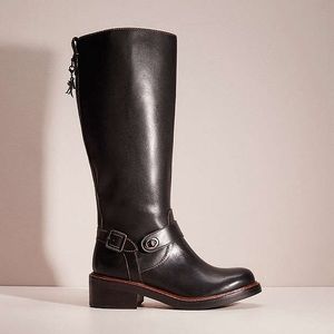 SOLD*** NEW Coach Black Leather Restored Sutton Boot